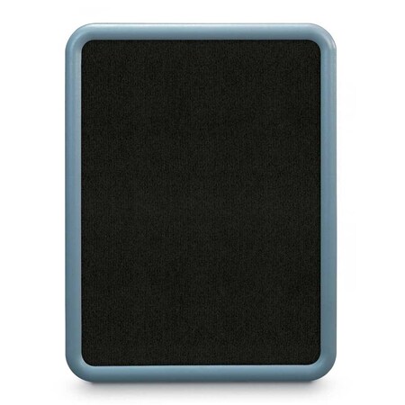 United Visual Products Sliding Door Indoor Enclosed Corkboard, 7 UV9003ACS-WHITE-BLACK